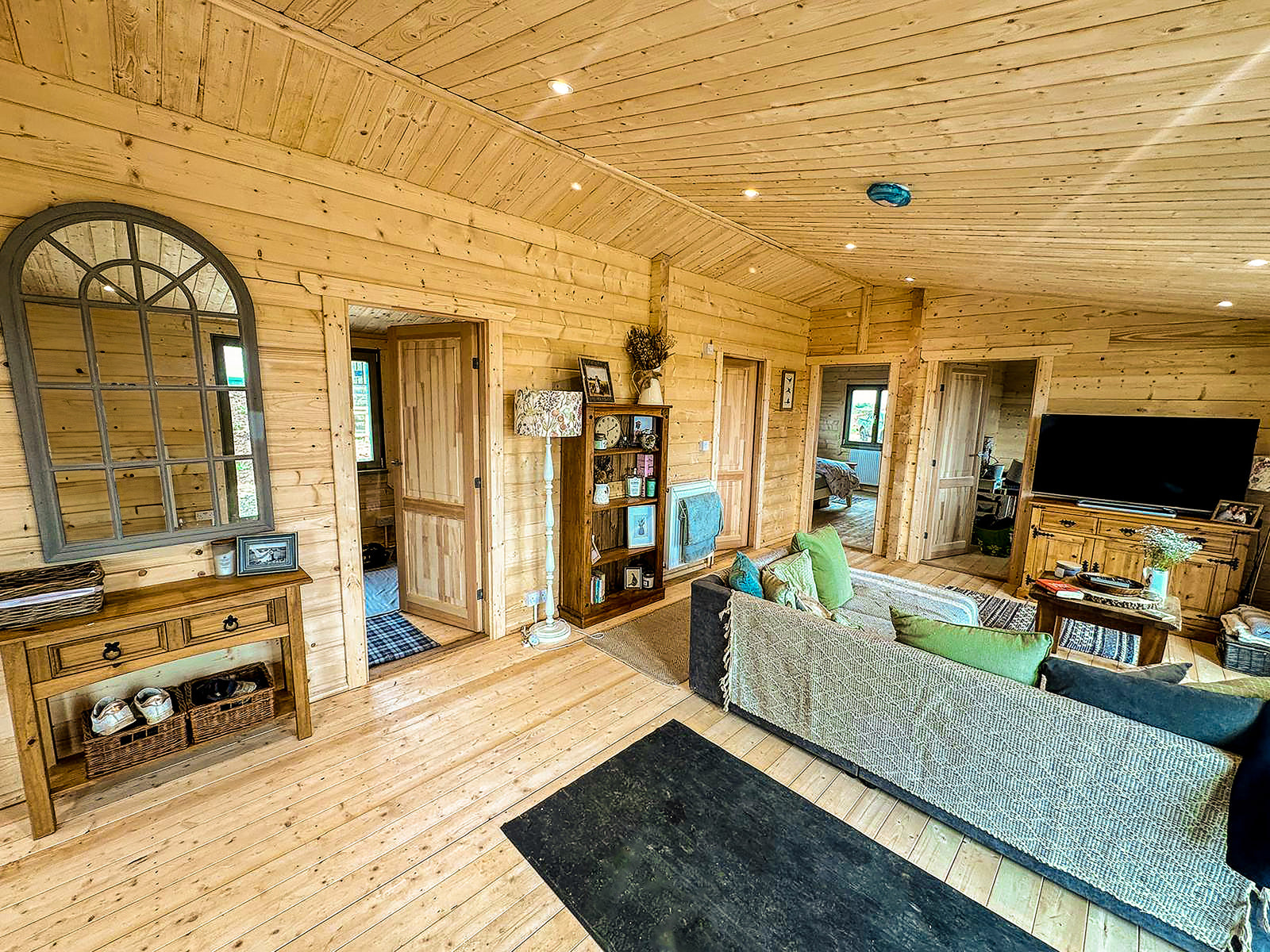 Luxury Living in Residential Log Cabins