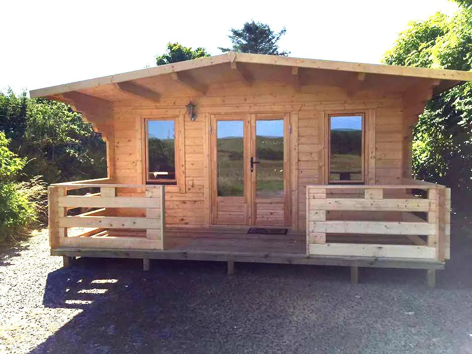 Cinema / Gym Log Cabin - Timber Building Specialists