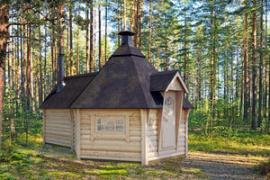 BBQ Hut With Extension