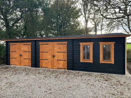 Garage Log Cabins - Timber Building Specialists