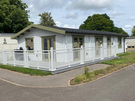 Lodge Log Cabin - Timber Building Specialists