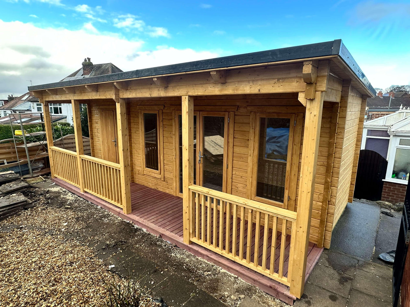 90mm Logs - Timber Building Specialists