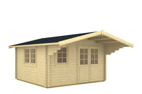 ENZO C Log Cabin | 4.0x5.0m - Timber Building Specialists