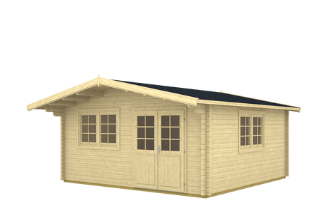 ENZO D Log Cabin | 5.0x5.0m - Timber Building Specialists