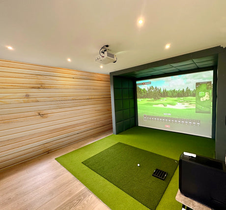 Oak Hill Golf Simulator Log Cabin | 15.0x5.5m