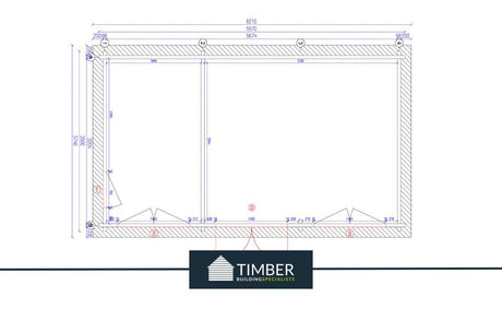 TBS122 Log Cabin | 6.0x3.5m - Timber Building Specialists