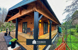 TBS185 Grizedale Lodge Log Cabin | 14.5m x 6.4m