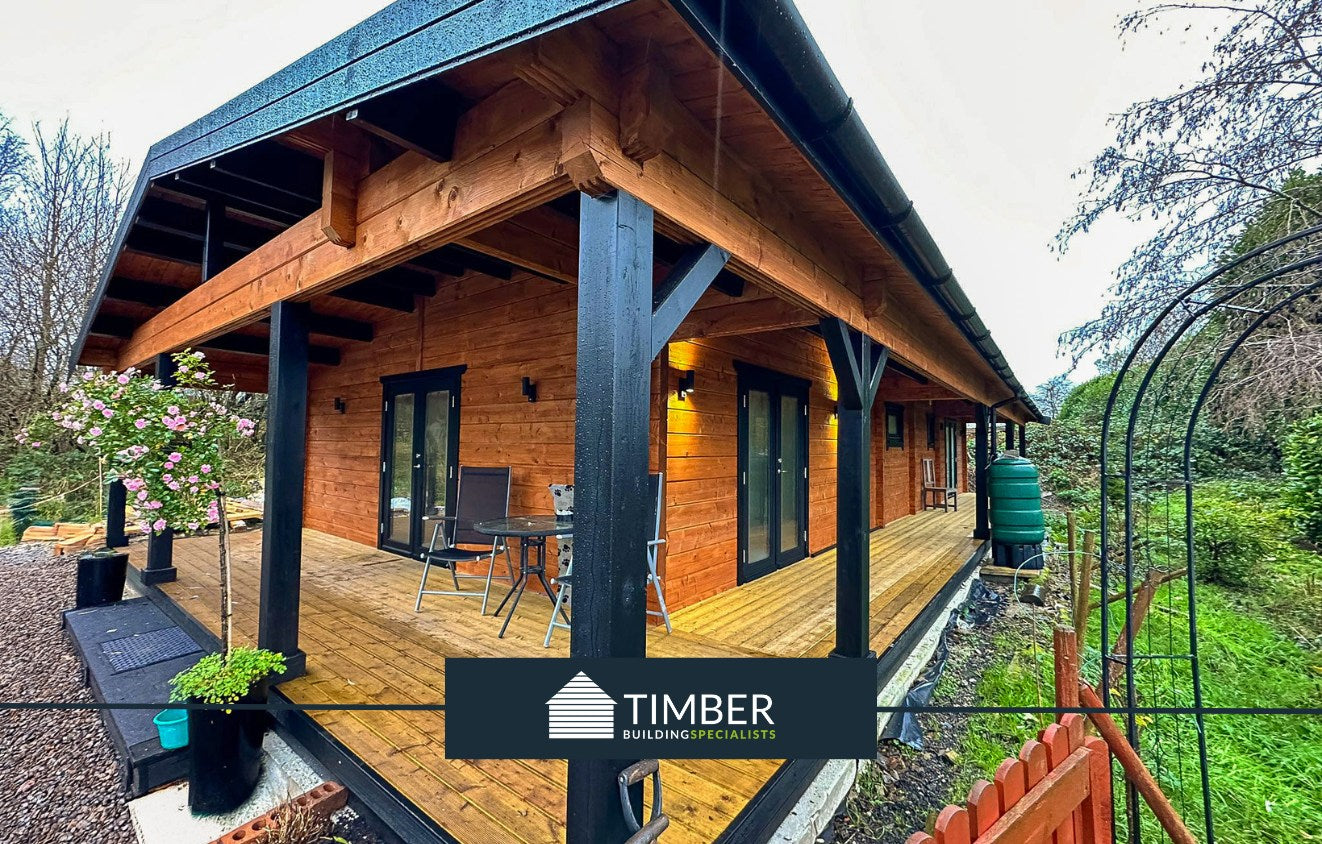 TBS184 Grizedale Lodge Log Cabin | 14.5m x 6.4m