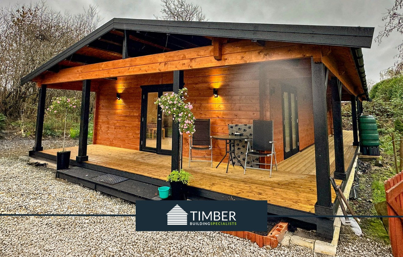 TBS185 Grizedale Lodge Log Cabin | 14.5m x 6.4m