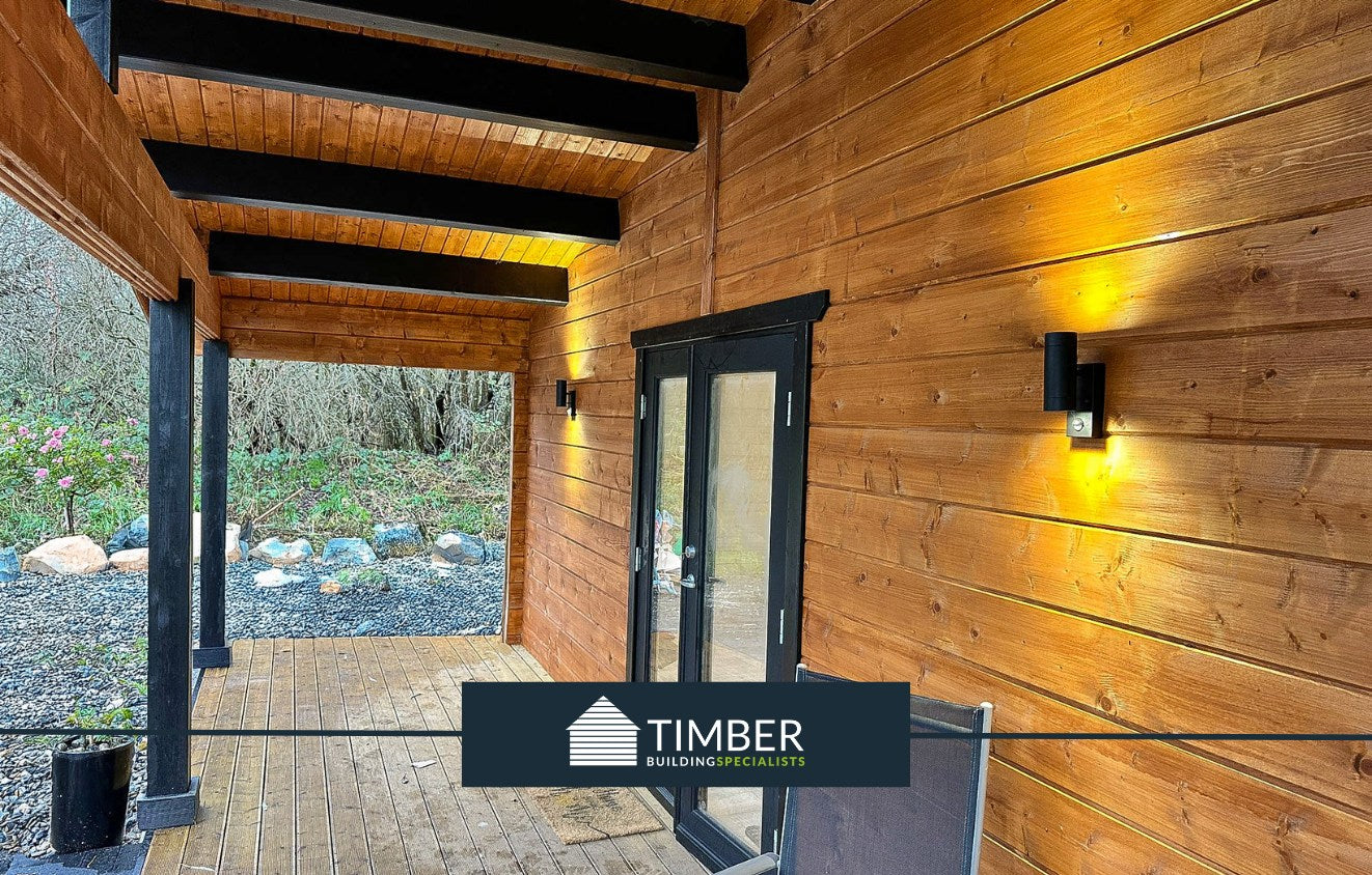 TBS185 Grizedale Lodge Log Cabin | 14.5m x 6.4m