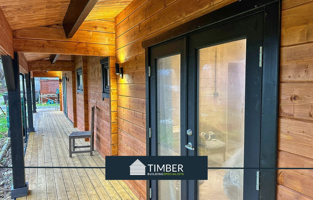 TBS185 Grizedale Lodge Log Cabin | 14.5m x 6.4m