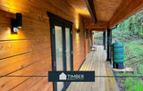 TBS184 Grizedale Lodge Log Cabin | 14.5m x 6.4m