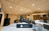 TBS184 Grizedale Lodge Log Cabin | 14.5m x 6.4m