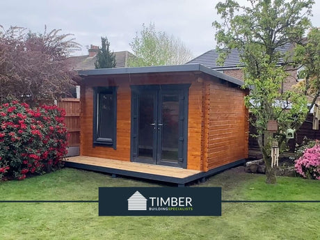 TBS UK Log Cabin | 4.2 x 3.0m - Timber Building Specialists