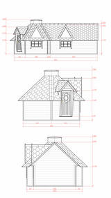 Camping Premium BBQ Hut | 9.2m2 +3m Extension