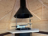 Luxury BBQ Grill Cabin | 7m2