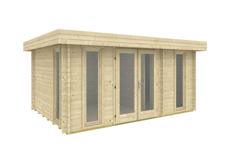 ORIENTAL-5 Log Cabin | 4.7x3.2m - Timber Building Specialists