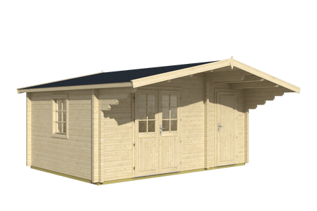 PEDRO C Log Cabin | 4.5x3.2m - Timber Building Specialists