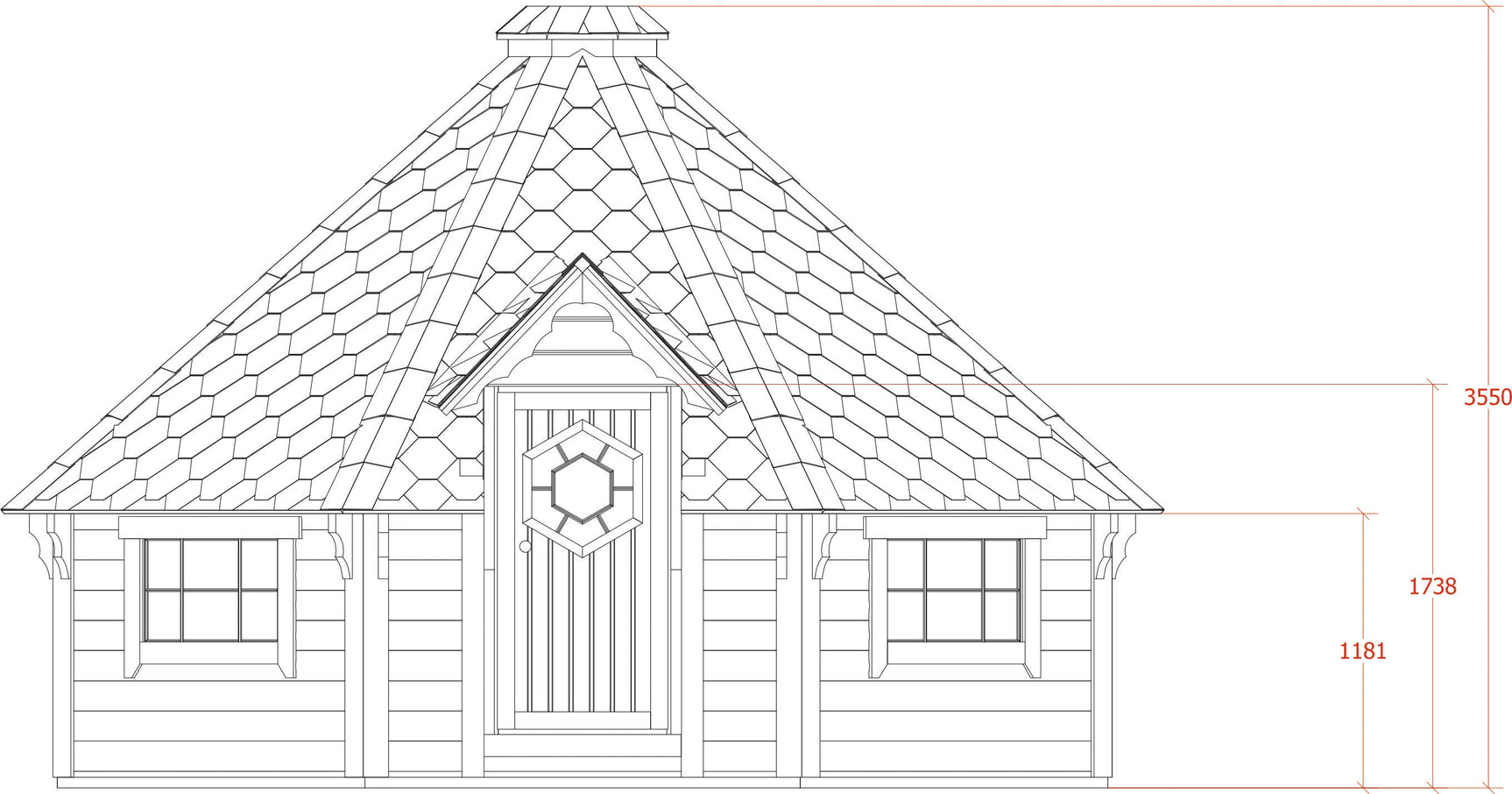 Premium BBQ Hut | 16.5m2