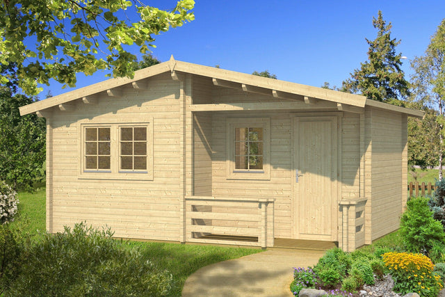 SALAMANCA Log Cabin | 6.0x4.2m - Timber Building Specialists