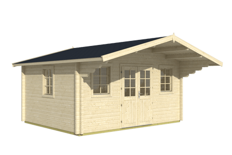 SAUERLAND C Log Cabin | 4.7x3.8m - Timber Building Specialists