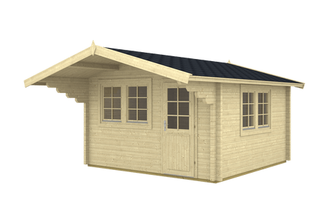 SEVILLA Log Cabin | 3.8x3.8m - Timber Building Specialists